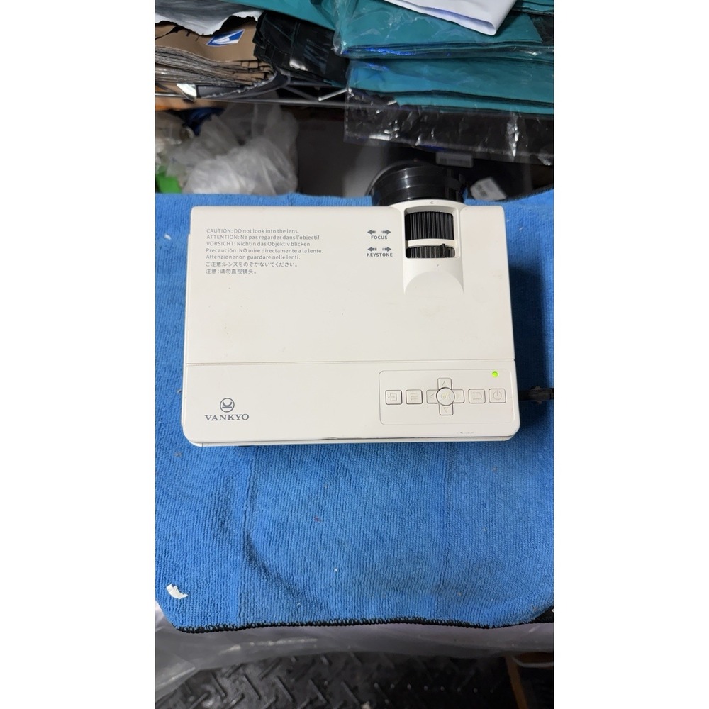 VANKYO LED Projector HDMI VGA USB TF Tested‎ Works 1080p Support